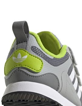 Zapatillas adidas zx 700 hd cf c gris de niño.