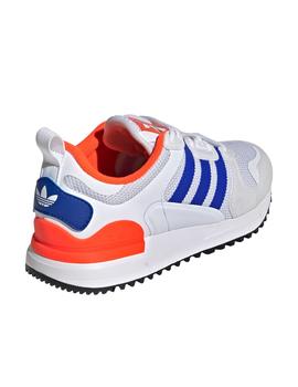 Zapatillas adidas zx 700 hd j blanco naranja junior.