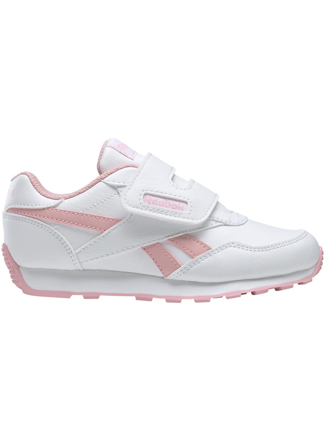 Zapatillas reebok royal rewind run blanco de niña.