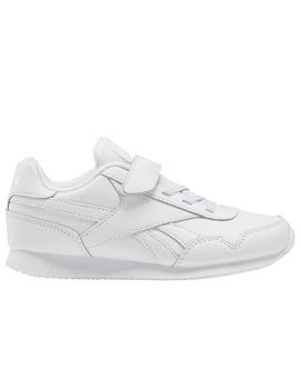 Zapatillas reebok royal cljog 3 blanco de niña.