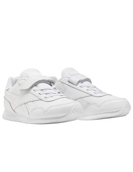 Zapatillas reebok royal cljog 3 blanco de niña.