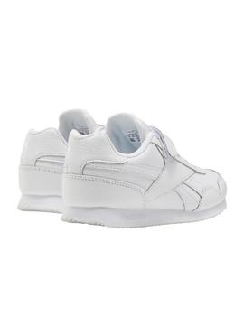 Zapatillas reebok royal cljog 3 blanco de niña.