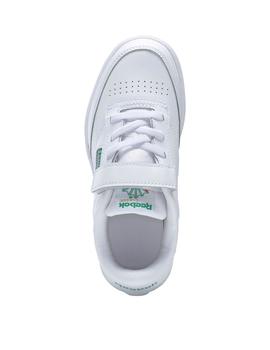 Zapatillas reebok club c 1v blanco de niño.