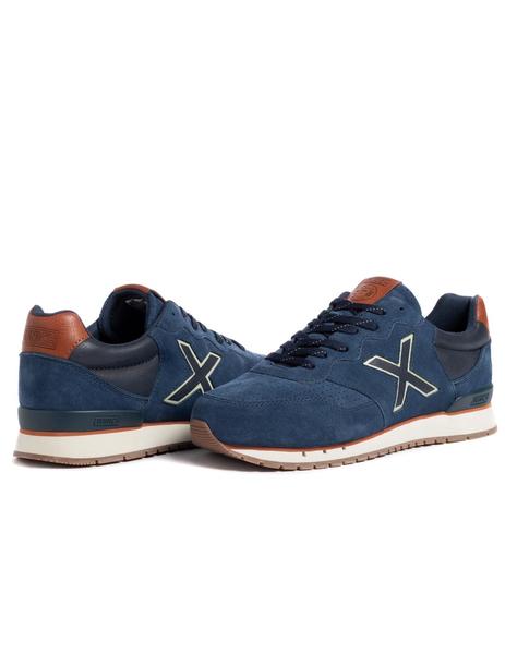 Zapatillas munich dash 98 azul hombre.