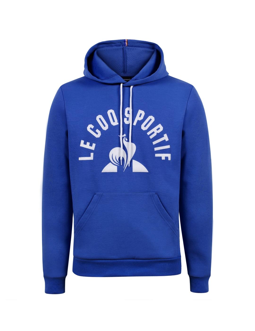 sudadera le coq sportif saison 2 nº1 azul de hombre.