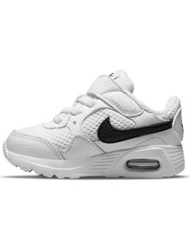 Zapatillas nike air max sc tdv blanco negro de bebé.