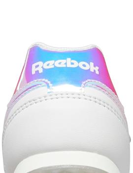 Zapatillas reebok royal cljog 3.0 1v blanco brillo de niña.
