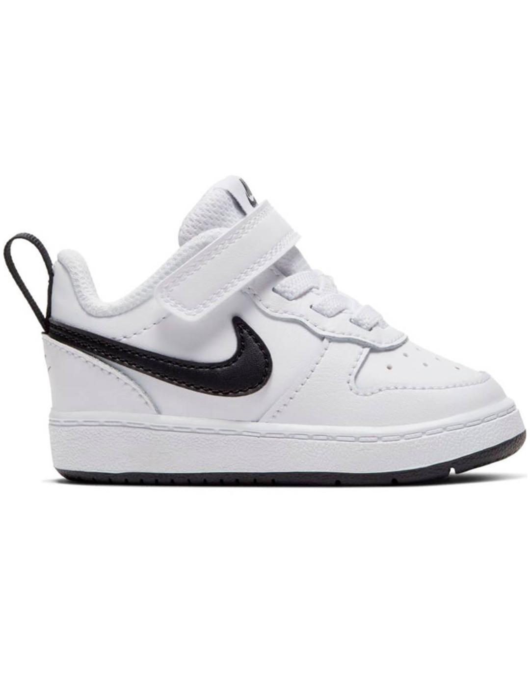 Zapatillas nike court low 2 tdv blanco negro de