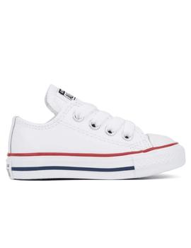 Zapatillas converse chuck taylor all star piel blanco