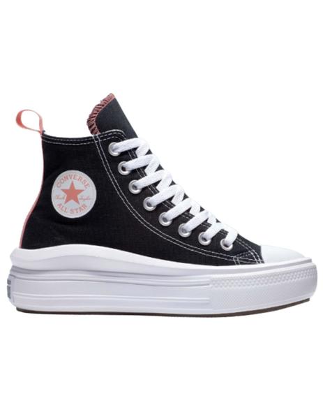 converse star move hi negro rosa junior.