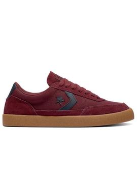 Zapatillas converse net star classic ox granate de hombre.