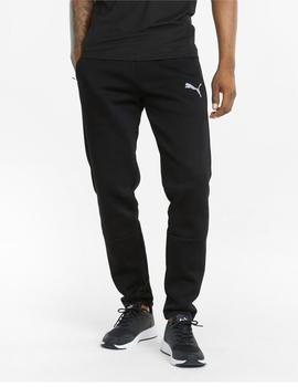 pantalón puma evostripe negro de hombre.