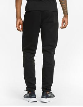 pantalón puma evostripe negro de hombre.