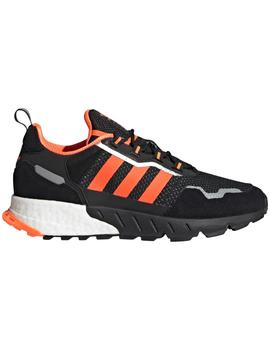 Zapatillas adidas zx 1k boost negro naranja de hombre.