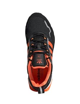 Zapatillas adidas zx 1k boost negro naranja de hombre.