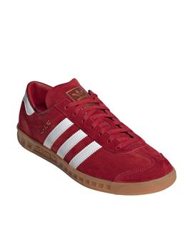 Zapatillas adidas hamburg granate de hombre.