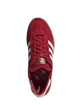 Zapatillas adidas hamburg granate de hombre.