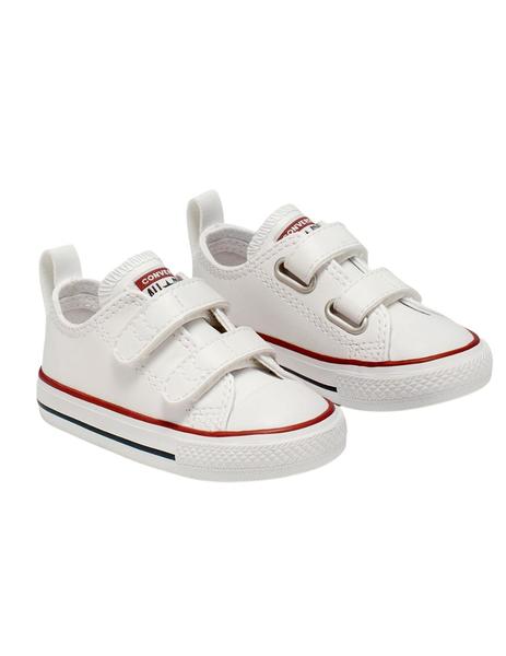 Zapatillas converse chuck taylor piel velcro blanco b