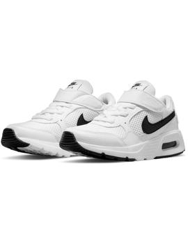 Zapatillas nike nike air max sc blanco negro de niño.