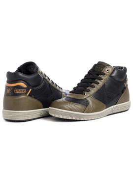 Zapatillas munich g3 jeans mid boot 03 negro verde de hombre