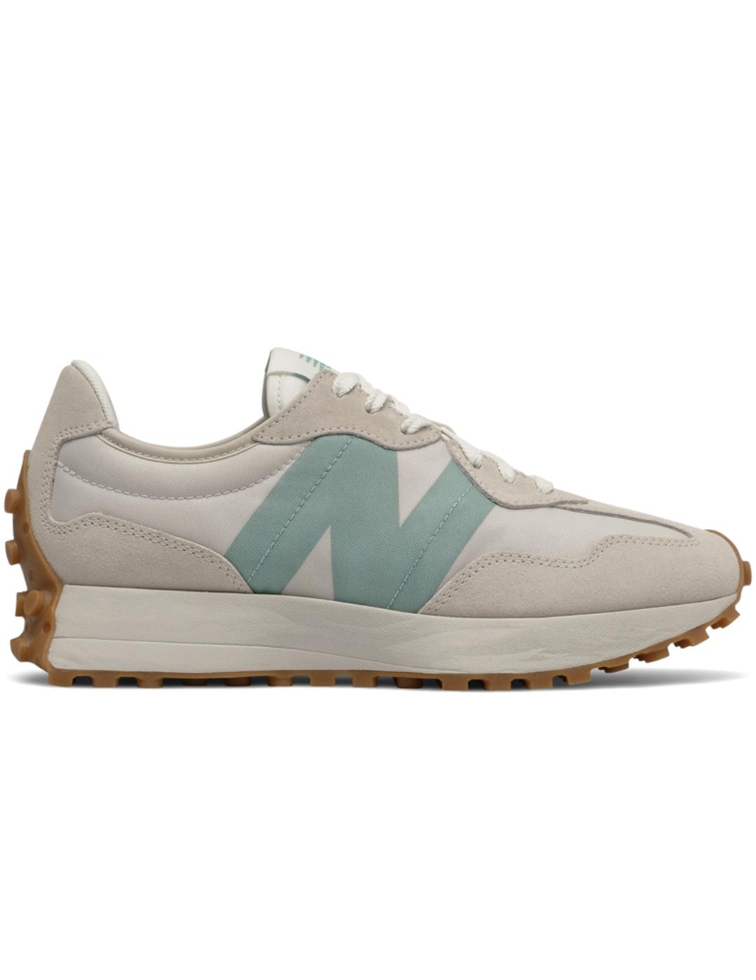 Zapatillas new balance ws327hg1 beige de mujer.