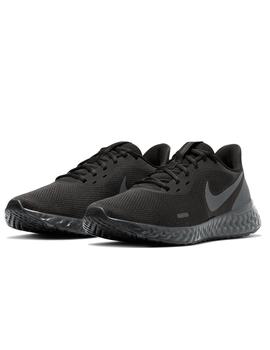 Zapatillas nike revolution 5 negro de hombre.