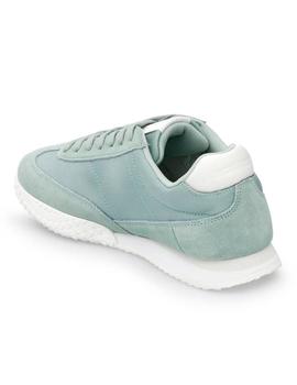 Zapatillas le coq sportif veloce azul claro de mujer.