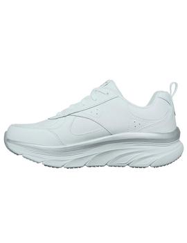 Zapatillas skechers dlux walker timeless path blanco mujer.