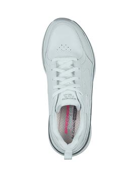 Zapatillas skechers dlux walker timeless path blanco mujer.