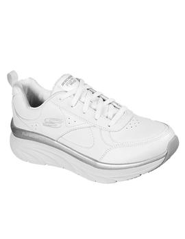 Zapatillas skechers dlux walker timeless path blanco mujer.