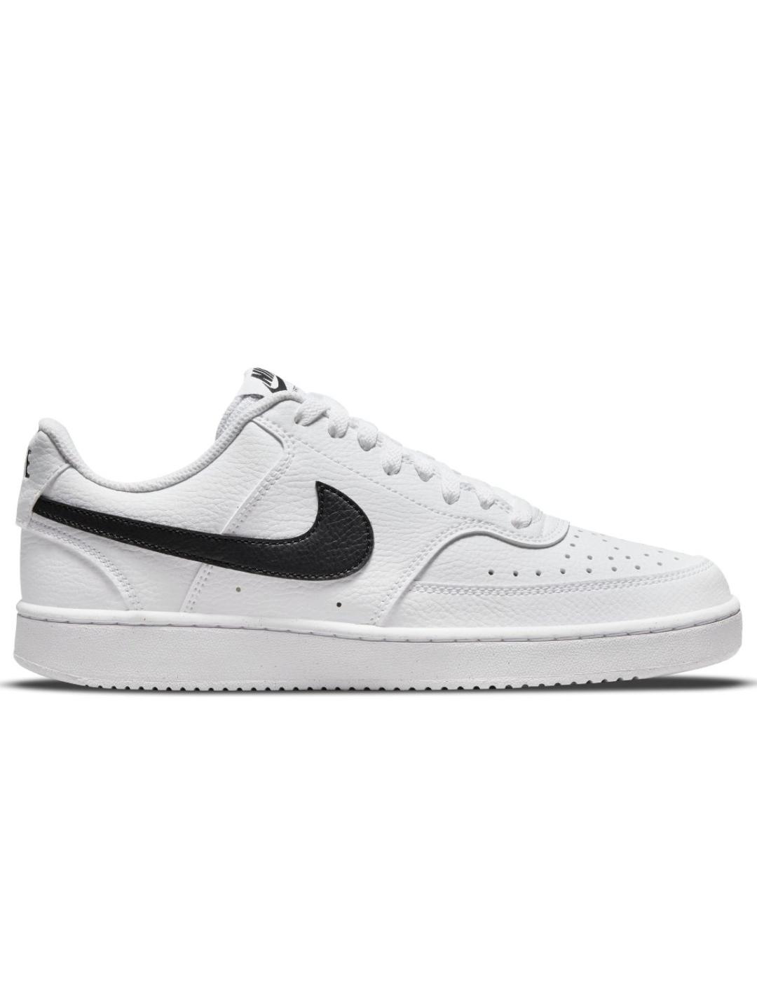 Zapatillas nike court vision lo next nature blanco de mujer.