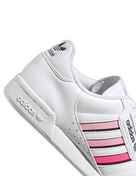 Adjunto archivo Adolescente Problema Zapatillas continental 80 stripes j blanco rosa de niña.