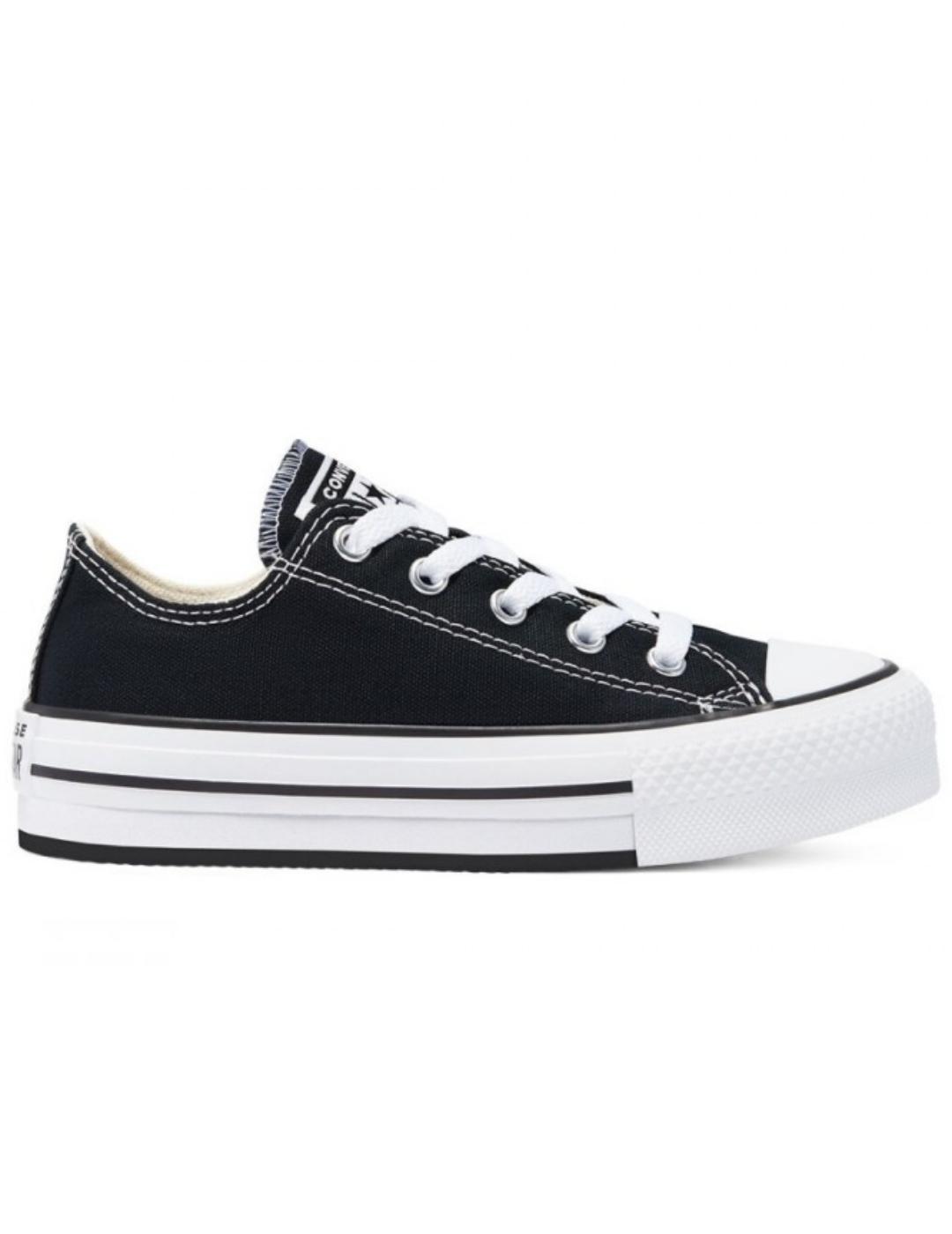 Zapatillas converse chuck taylor Low eva platform de niña.