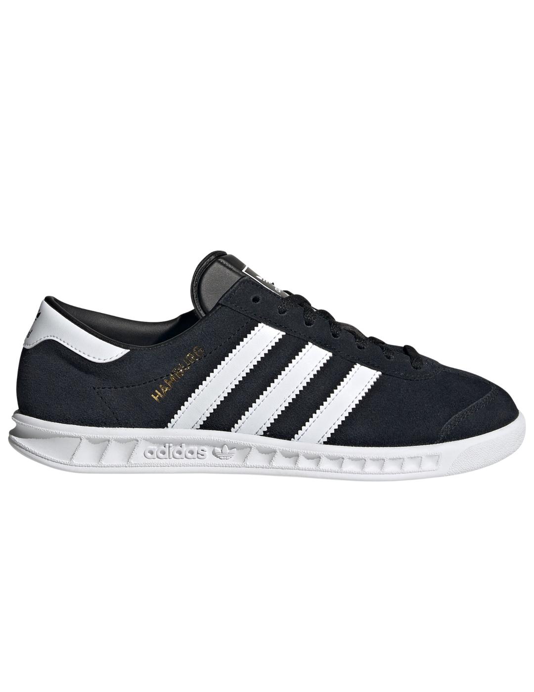 Zapatillas adidas hamburg j negro de niño