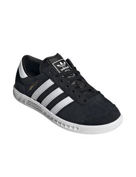 Zapatillas adidas hamburg j negro de niño