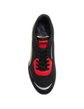 Zapatillas puma city rider negro de hombre.