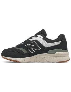 Zapatillas new balance  997h cordura negro de niño.