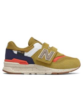 Zapatillas new balance 997h cordura vco amarillo de niño.