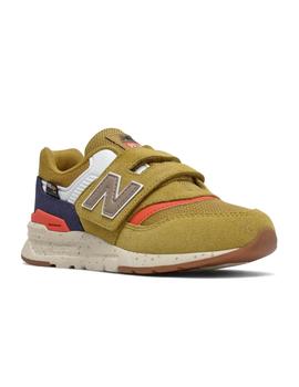 Zapatillas new balance 997h cordura vco amarillo de niño.