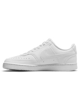 Zapatillas nike court vision lo next nature blanco de mujer.