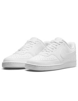 Zapatillas nike court vision lo next nature blanco de mujer.