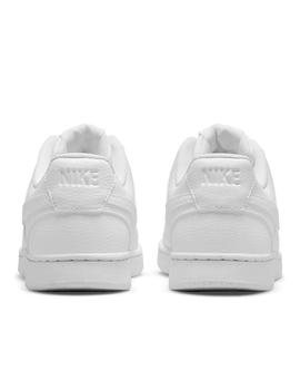 Zapatillas nike court vision lo next nature blanco de mujer.