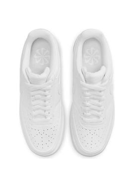 Zapatillas nike court vision lo next nature blanco de mujer.