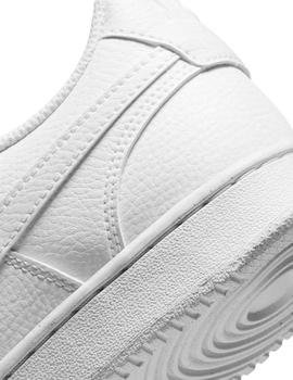 Zapatillas nike court vision lo next nature blanco de mujer.