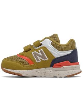 Zapatillas new balance 997h amarillo de bebé.