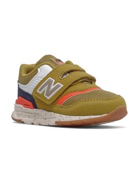 Zapatillas new balance 997h amarillo de bebé.