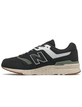 Zapatillas new balance 997h cordura negro de niño.