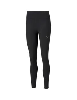 malla puma run fav reg rise full tight negro de mujer.