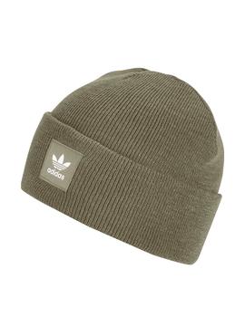 gorro adidas adicolor ax cuff knit verde unisex.