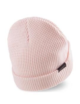 gorro puma archive mid fit beanie rosa de mujer.